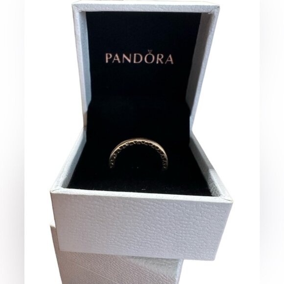 PANDORA ROSE GOLD RING - Picture 2 of 4